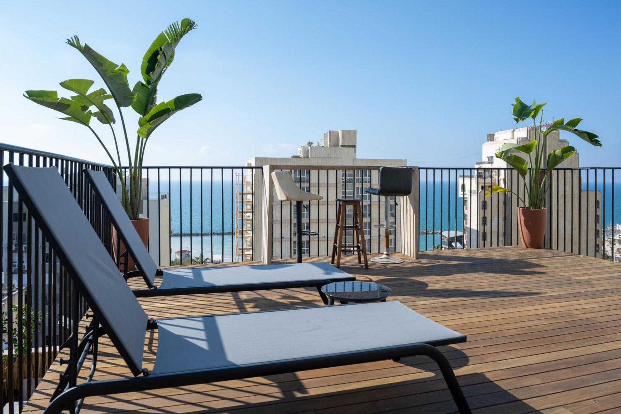 Roof Top 3 Floors Netanja Exterior foto